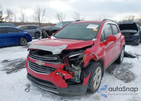 2016 Chevrolet Trax Ltz z USA, uszkodzony, nr VIN KL7CJMSB0GB538466